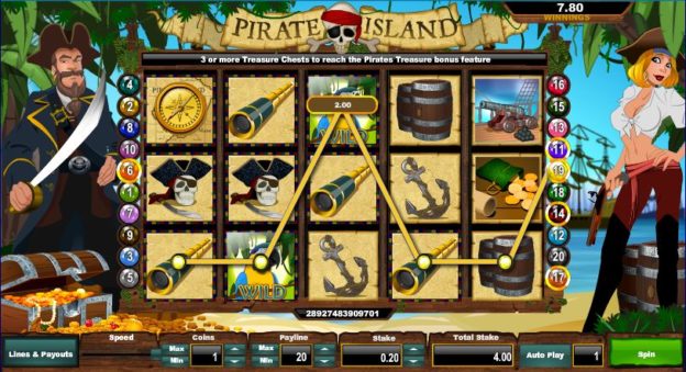 Judi Slot Pirate Island SBOBET