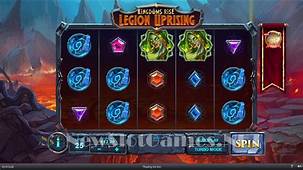 Slot Kingdoms Rise Legion Uprising Online Playtech